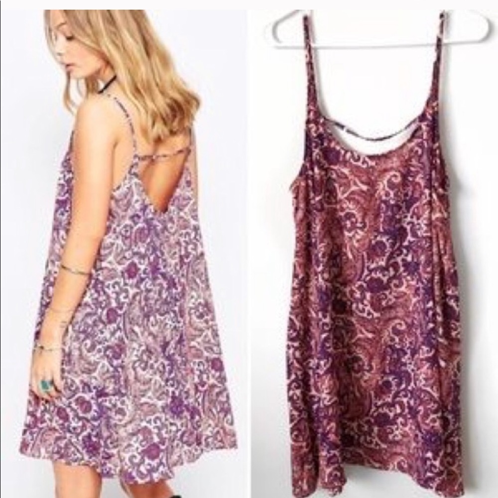 Free People babydoll slip dress